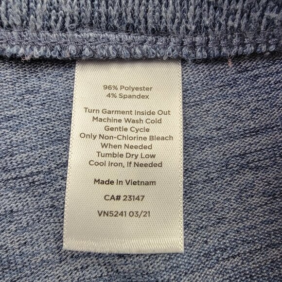 Haven Well Within Cozy Knit Joggers Womens Size Large Heather Blue - Picture 6 of 13